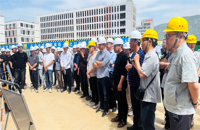 2025年4月17日，由莆田市涵江区住房和城乡建设局主办、918搏天堂三建承办的钢筋安装工程质量防控现场交流会在联东U谷·涵江海峡智造产业谷一期成功召开。